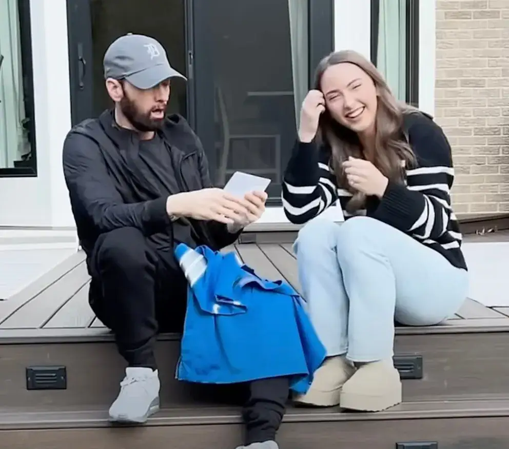 Eminem z córką Hailie Jade