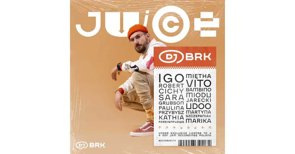 DJ BRK JUICE okładka albumu