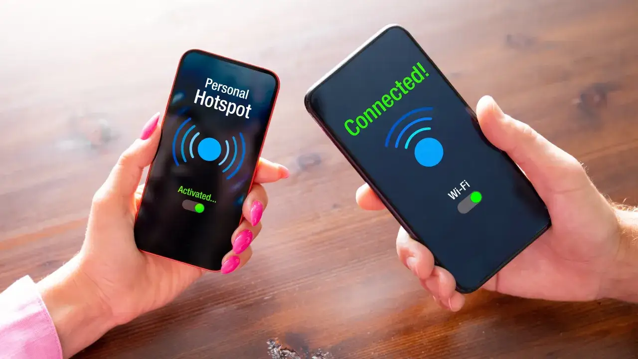 telefon udostępnianie internetu hotspot wifi
