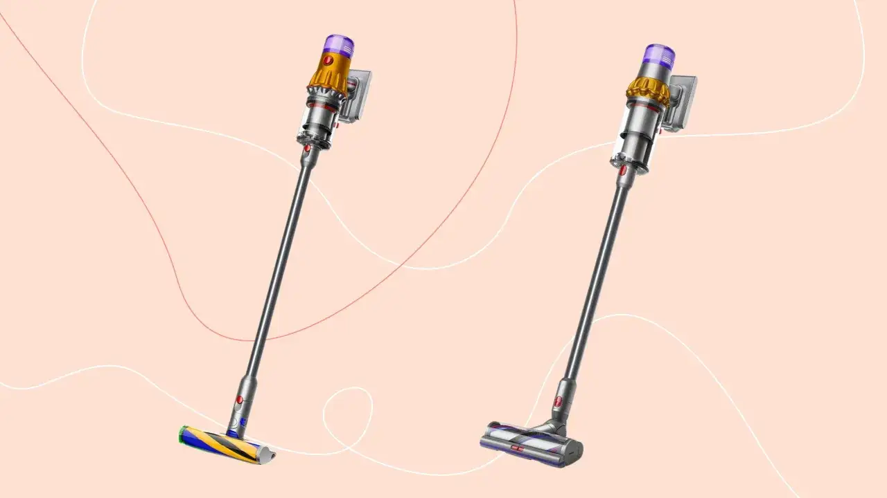 Dyson V15 vs Gen5detect vs V12 size comparison