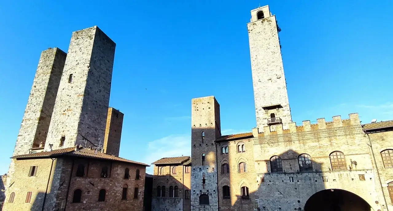 San Gimignano wieże panorama