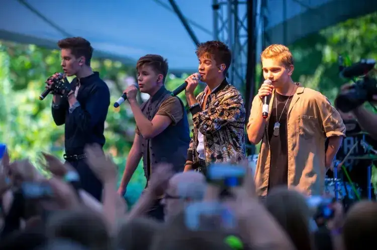 4Dreamers zespół na scenie koncert
