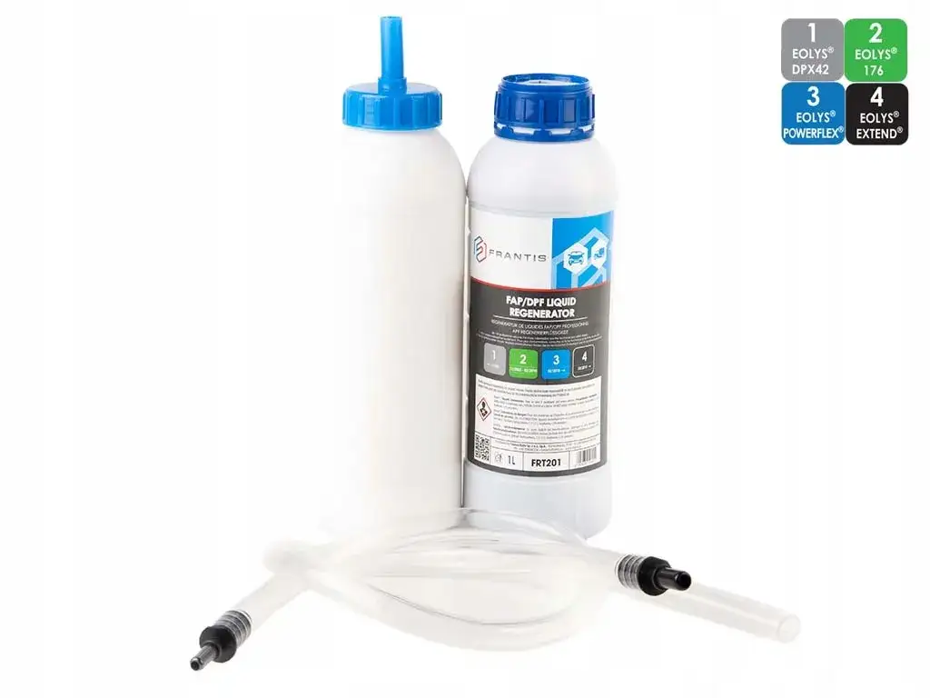 Rodzaje płyn&oacute;w Eolys do DPF Ford Focus 1.6 TDCi