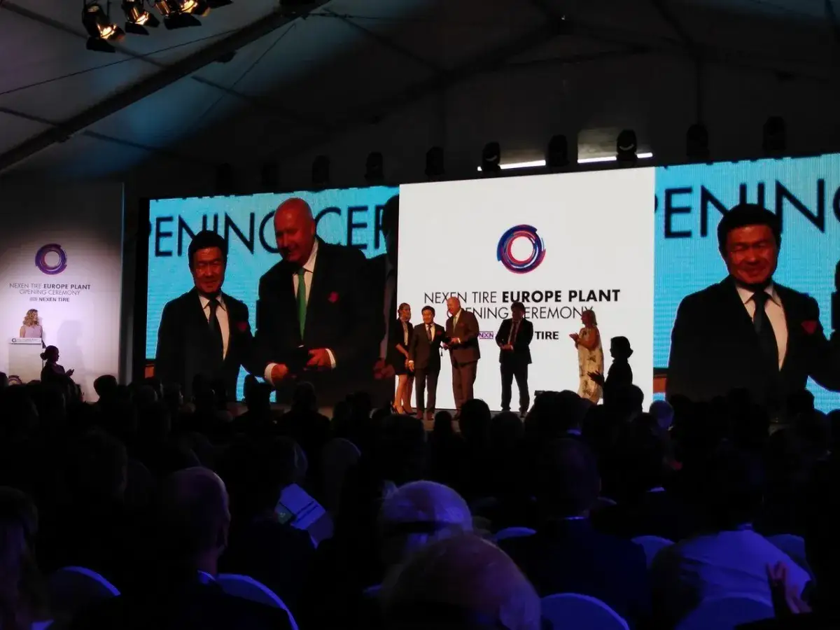 Mapa fabryk Nexen Tire