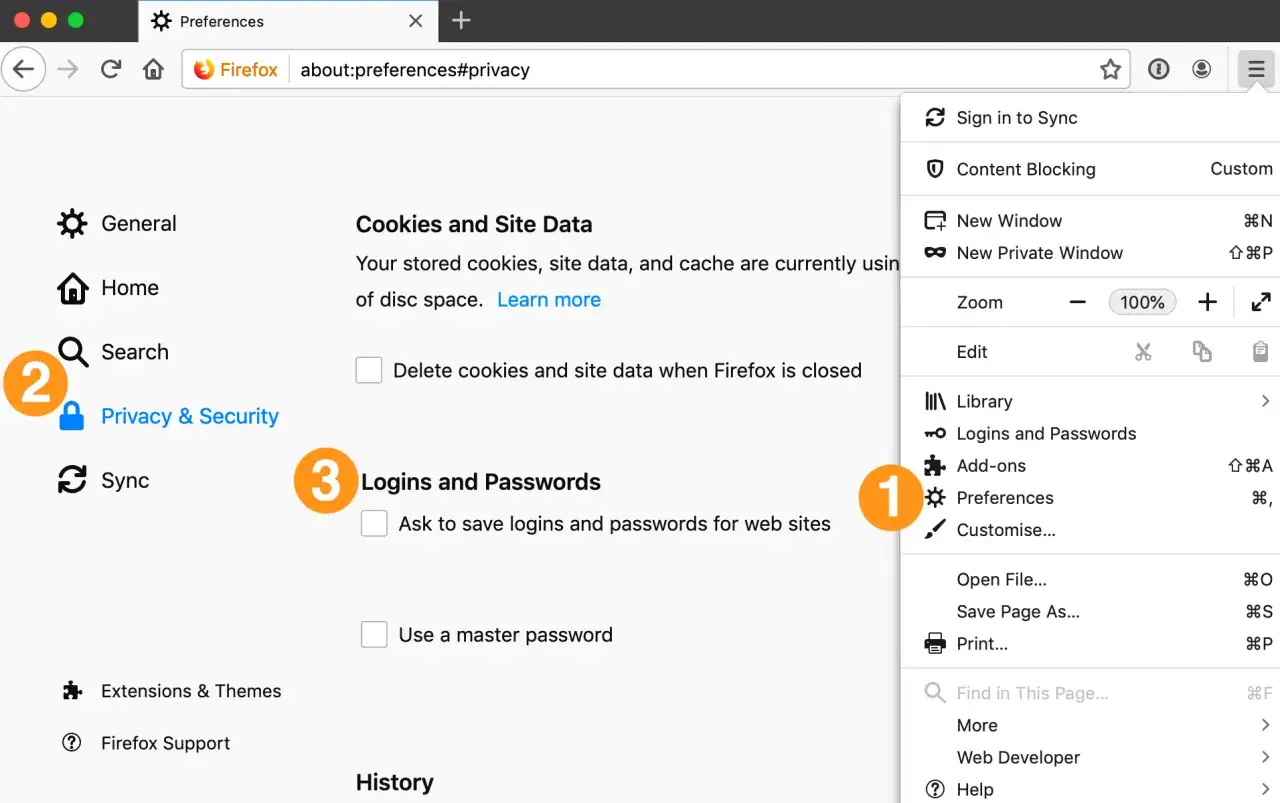 Menedżer haseł przeglądarki Chrome