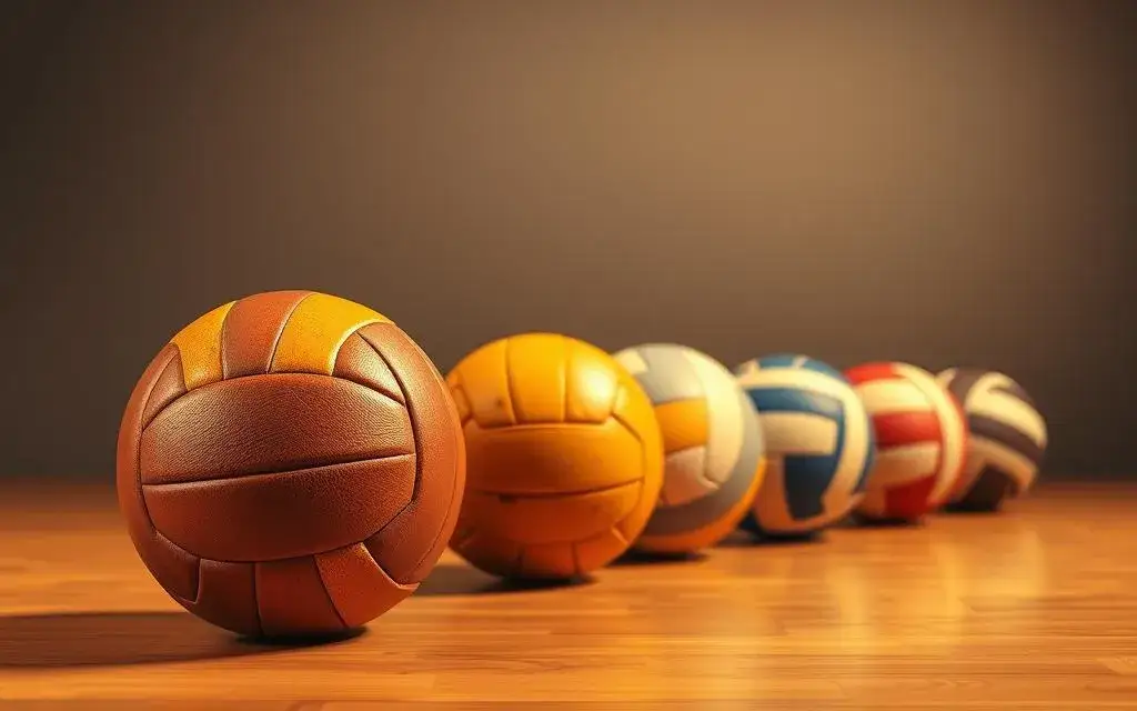 ewolucja kolorystyki piłek siatkowych