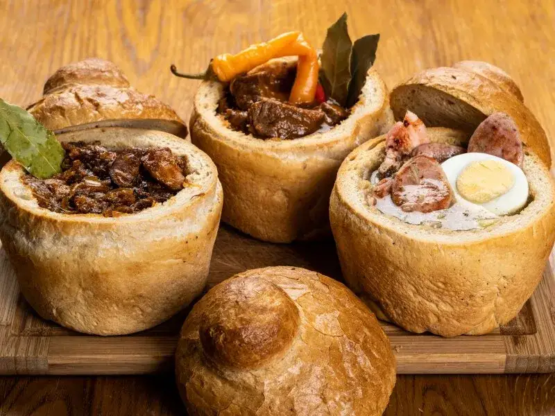 Tradycyjne polskie jedzenie Kraków