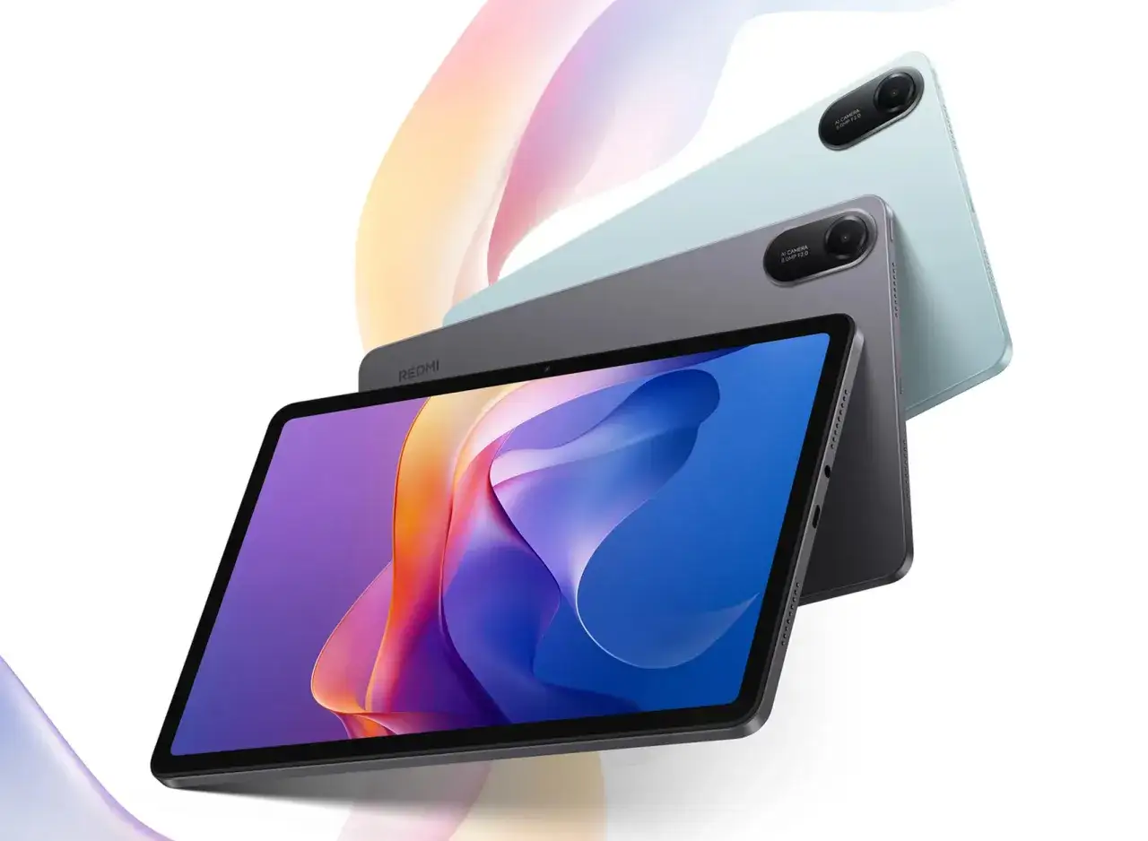 Premiera Xiaomi: dwa nowe tablety Redmi w kolorach szarym i miętowym, z kolorowym ekranem i podwójnym aparatem.