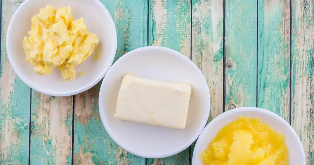 masło i margaryna obok siebie