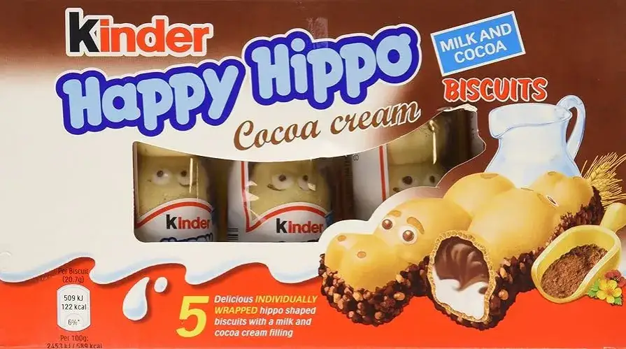 Kinder Happy Hippo w sklepie stacjonarnym