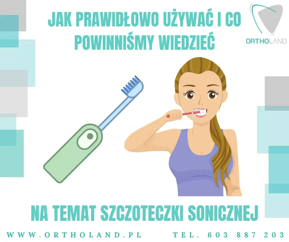 Prawidłowy kąt szczoteczki sonicznej