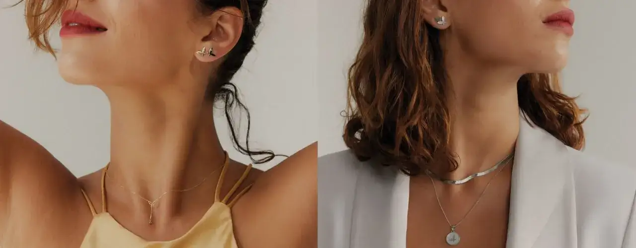 Biżuteria ślubna złoto srebro typ urody