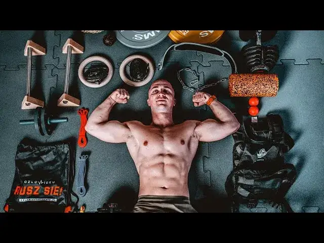 minimalistyczna domowa siłownia crossfit