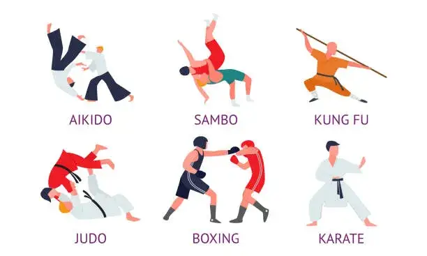 r&oacute;żne sztuki walki w Polsce infografika