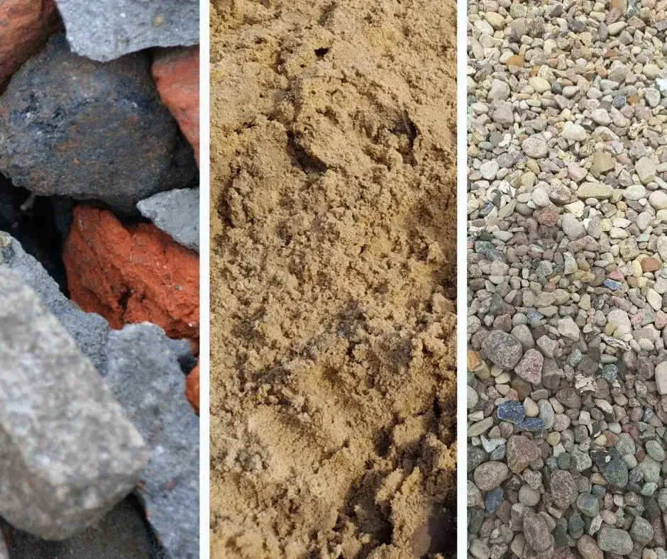 rodzaje kruszywa z recyklingu beton cegła asfalt