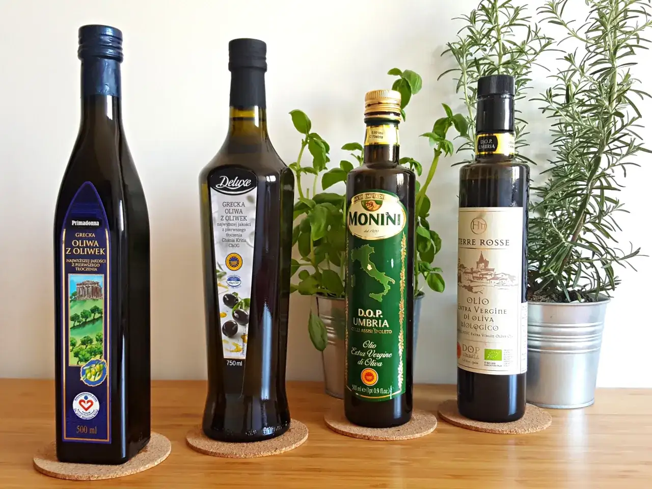 rodzaje oliwy z oliwek porównanie
