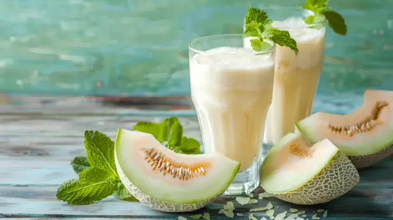 koktajl z melona i mięty