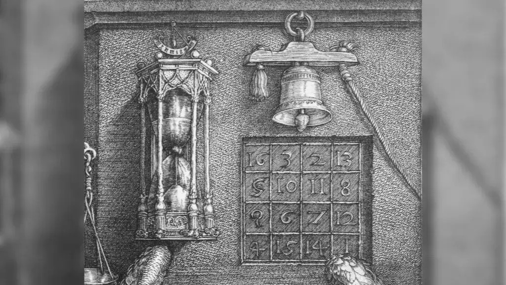 Albrecht Dürer Melancholia I kwadrat magiczny