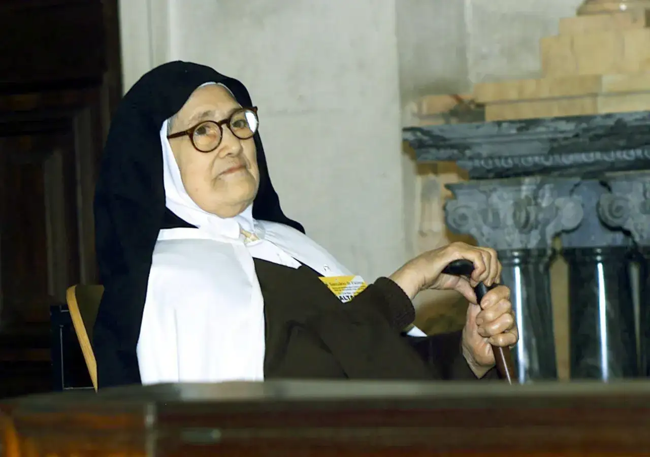 Siostra Łucja dos Santos Fatima młoda i starsza