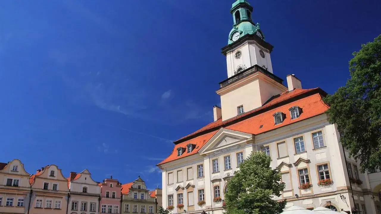 Jelenia G&oacute;ra Rynek Ratusz