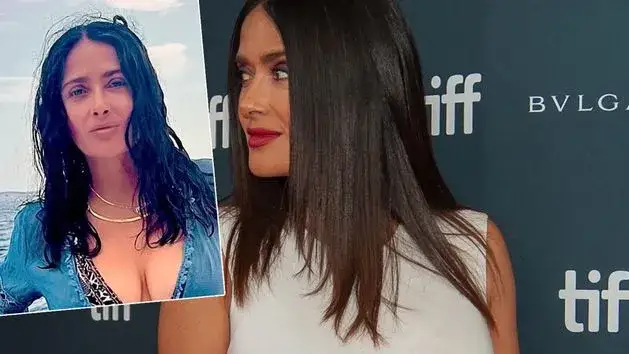 Salma Hayek młody wygląd