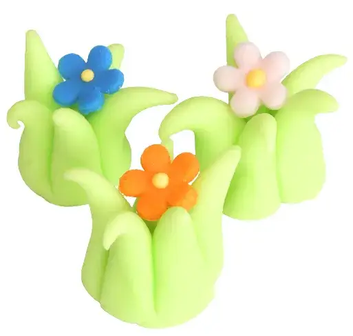 ozdoby z masy cukrowej figurki kwiaty