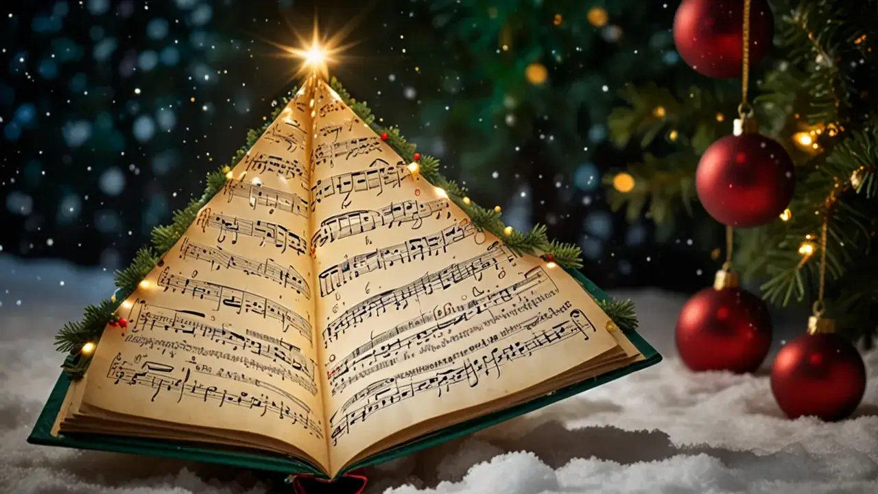 Zdjęcie Piosenka choinko piękna jak las - pełny tekst kolędy z nutami i melodią