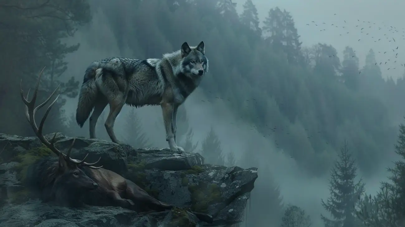 Zdjęcie Cudowny powrót wilka: śmierć w Karkonoszach. Kłusownicy szaleją.