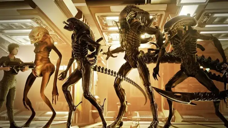 Alien Romulus por&oacute;wnanie ksenomorf&oacute;w