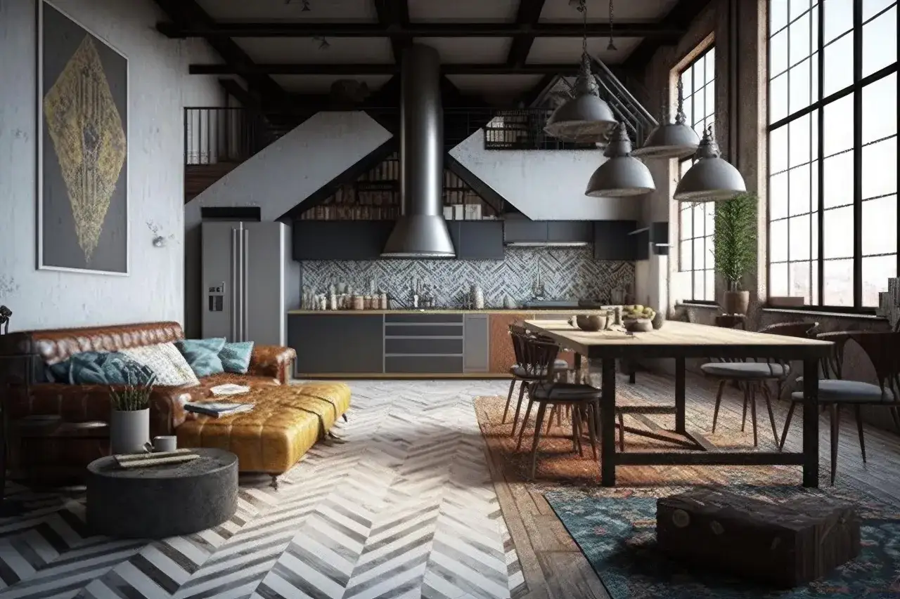 Zdjęcie Jakie kolory wybrać do salonu z aneksem? Porady eksperta