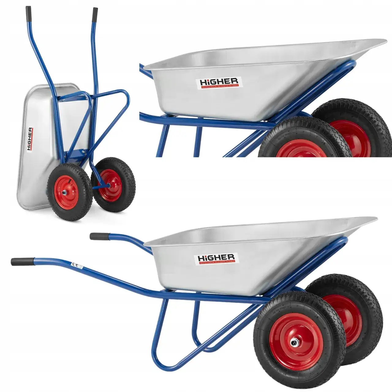 Zdjęcie Taczka jedno czy dwukołowa - co wybrać, aby uniknąć problemów?