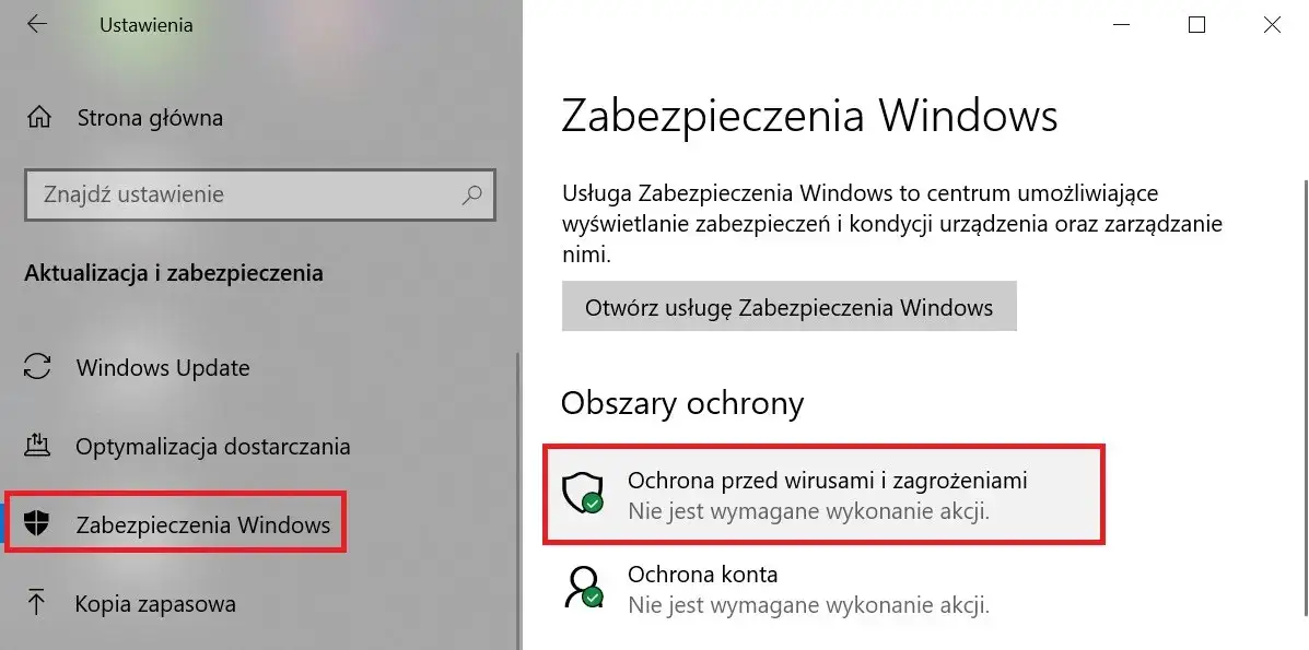 Zdjęcie Jak włączyć Windows Defender i zabezpieczyć swój komputer przed zagrożeniami
