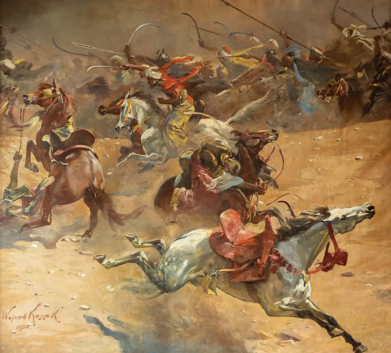 Zdjęcie Kossak malarstwo: Odkryj niezwykłe dzieła Wojciecha Kossaka
