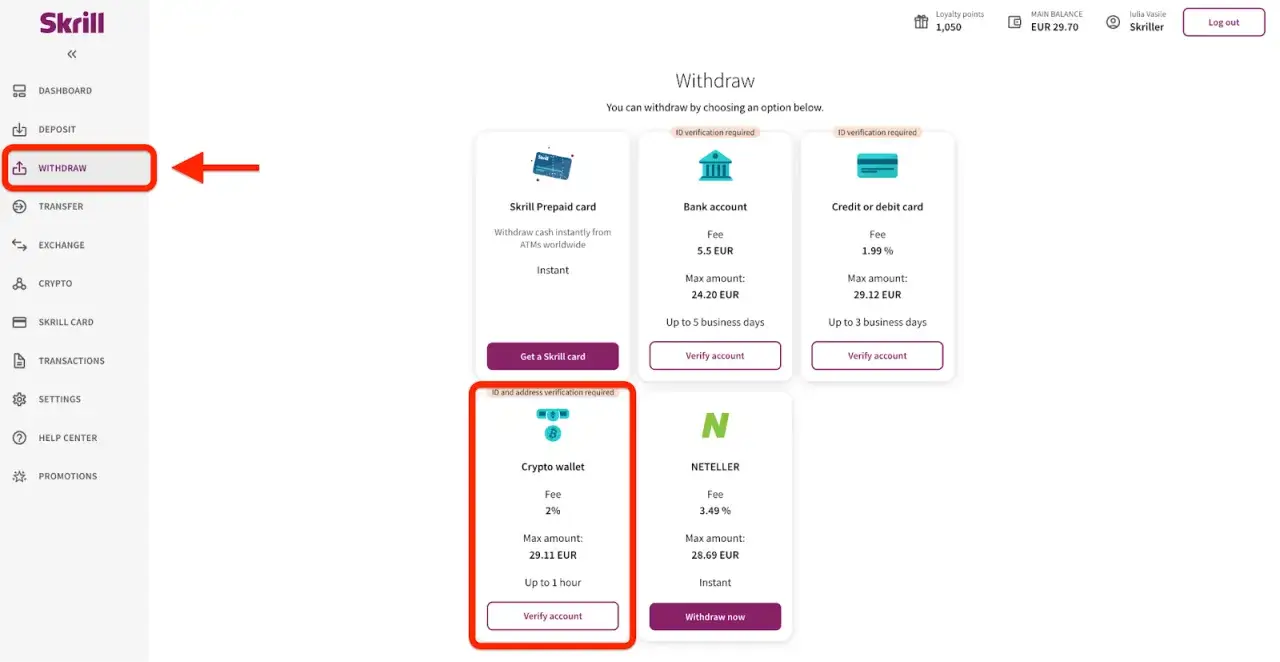Zdjęcie Jak łatwo kupić Bitcoin za pomocą Skrill i uniknąć błędów