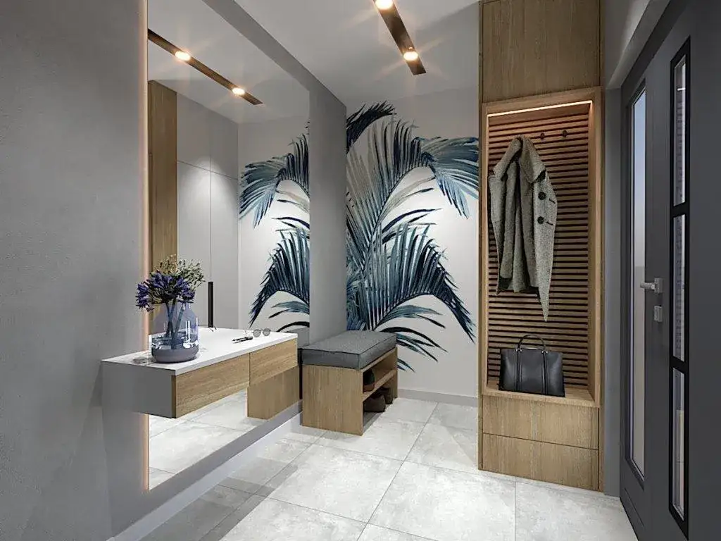 Zdjęcie Remont przedpokoju: jakie materiały na ściany wybrać, by nie żałować