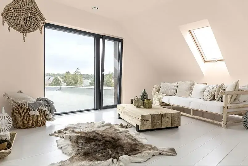 Zdjęcie Jaki kolor ścian do salonu? Odkryj modne odcienie, które zachwycą