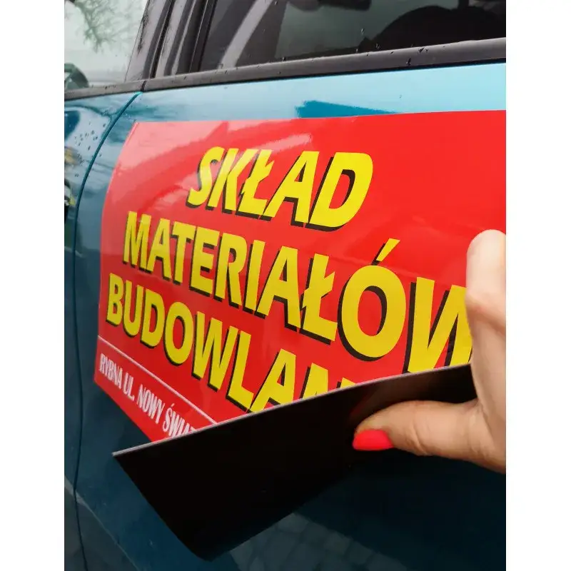 Zdjęcie Folia magnetyczna do druku – idealne rozwiązanie dla reklam i edukacji