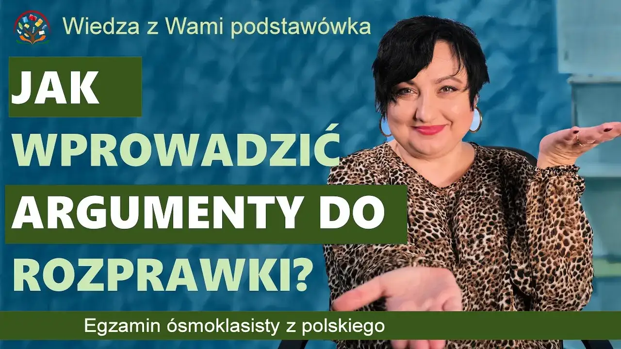 Zdjęcie Ile argumentów w rozprawce egzamin ósmoklasisty, aby zdać bez stresu?