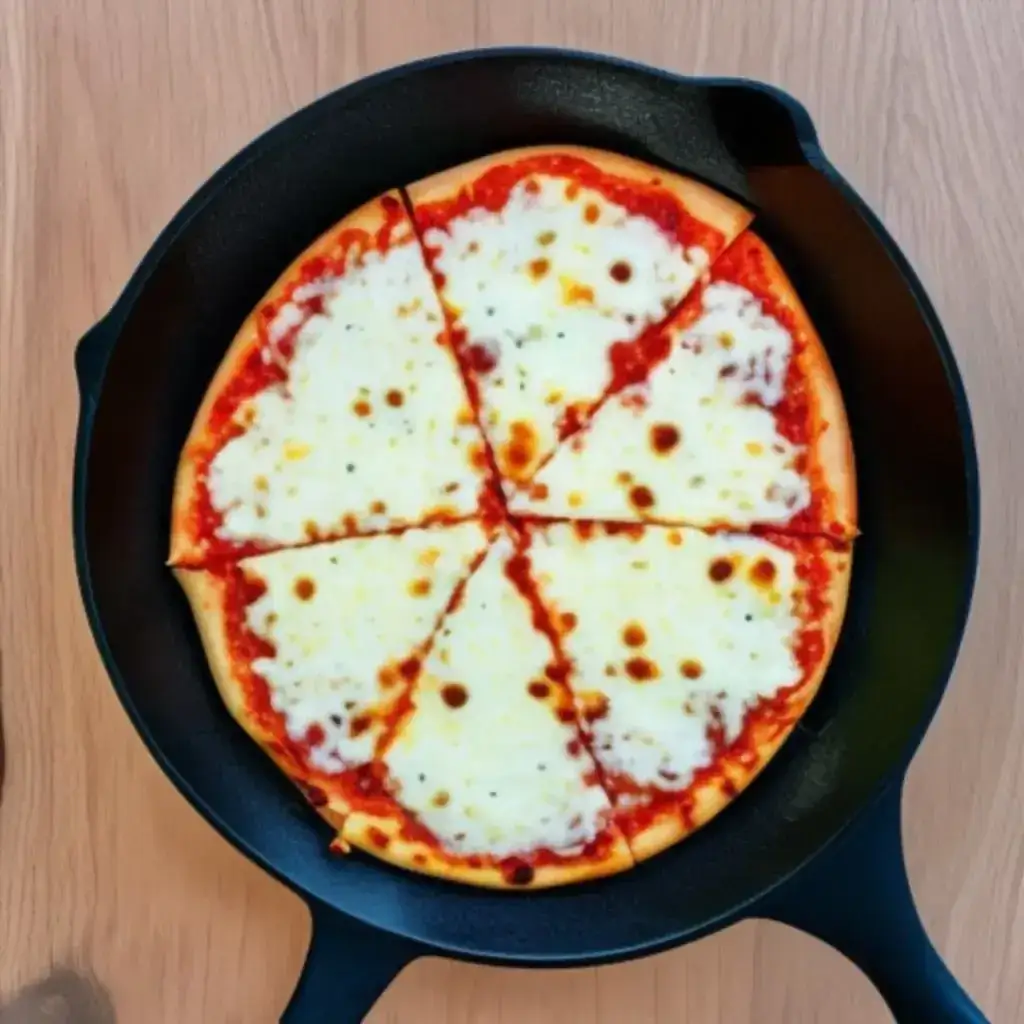 Zdjęcie Jak zrobić pizzę na patelni w 15 minut - łatwy przepis na smaczną pizzę