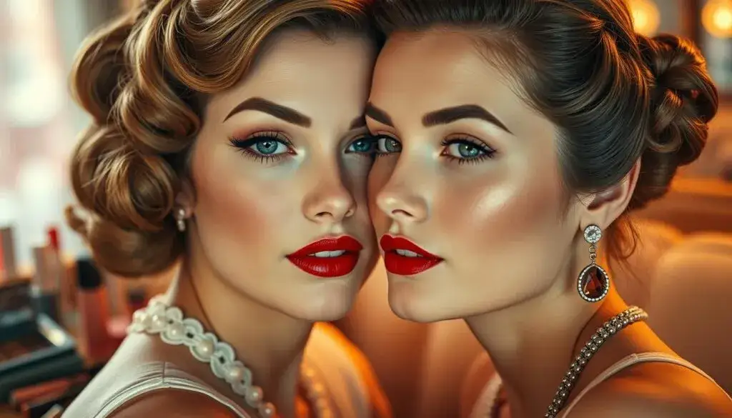 Zdjęcie Der zeitlose Charme von 50er Jahre Make-up: Tipps und Looks für dich