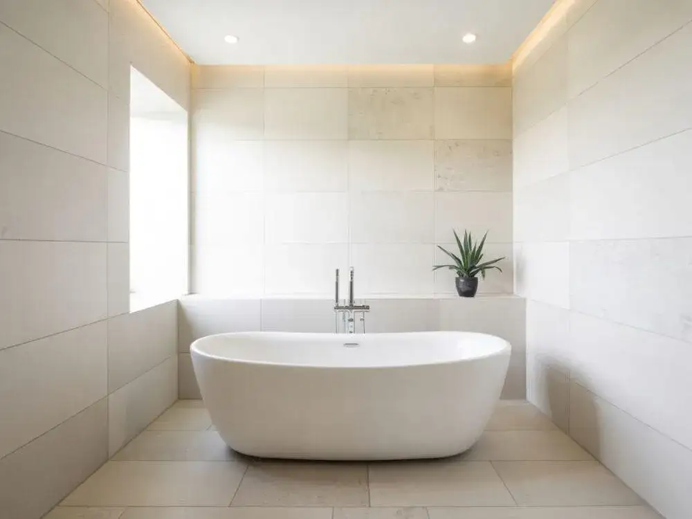 Zdjęcie Alternatywy dla glazury w łazience - piękne i praktyczne rozwiązania