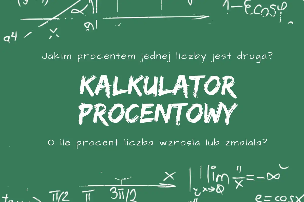kalkulator procenty przykłady