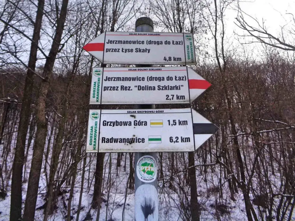 czarny szlak turystyczny znakowanie góry