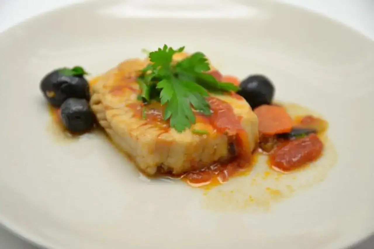 Świeża ryba bałtycka w restauracji Gdańsk