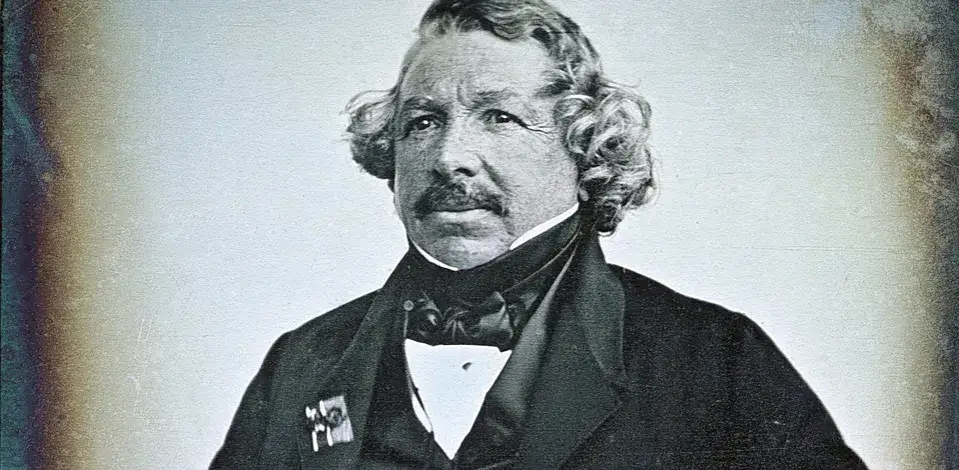 Louis Daguerre portret