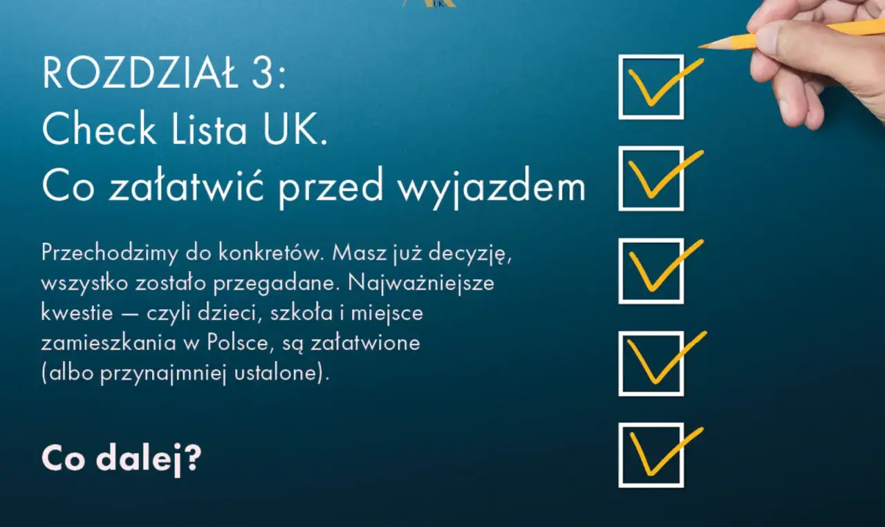 Checklista dokument&oacute;w praca Anglia ZUS