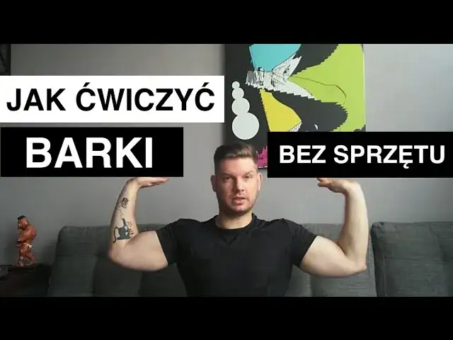 ćwiczenia na barki w domu bez sprzętu