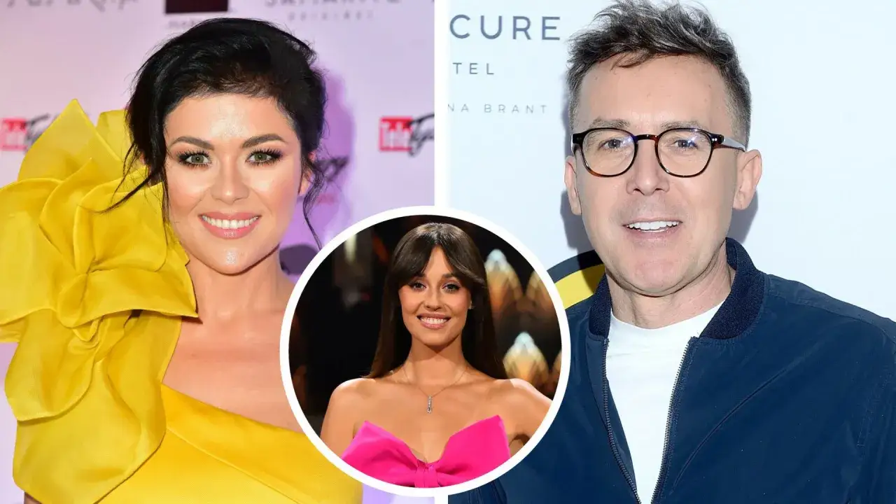 Izabella Krzan i Maciej Kurzajewski – czy to początek romansu? W tle młoda gwiazda w różowej kreacji.