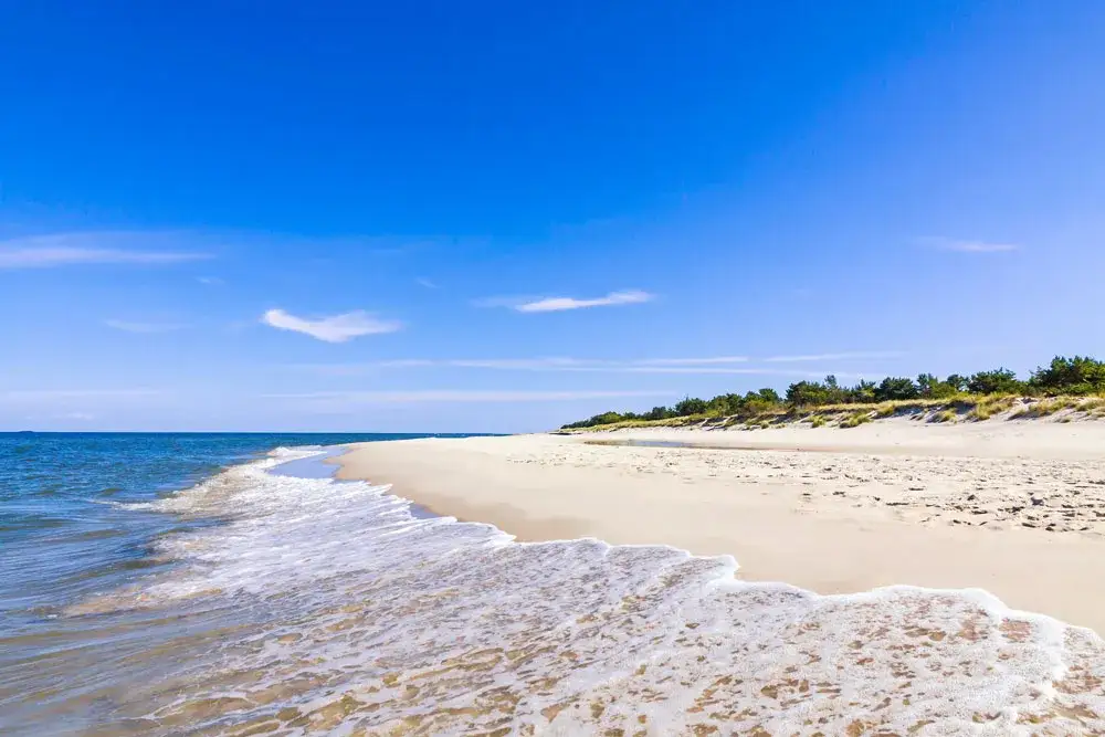 Polska linia brzegowa Bałtyku: klify, plaże, wydmy