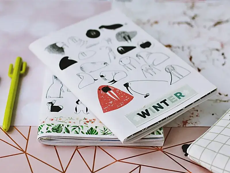 Zdjęcie Jak zrobić kalendarz z zeszytu – krok po kroku do idealnego planera